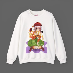 SoniAni Donut Cutecore Sweatshirt - Kawaii Anime Super Sonico Shirt - Pinkcore jojifuku fashion - Cute Kawai Graphic Tshirt