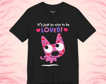 Hoops And Yoyo Animation Shirt - Valentines Day Vintage Emo Scene Style Merch T-shirt - 2000's Old Cartoon Tee