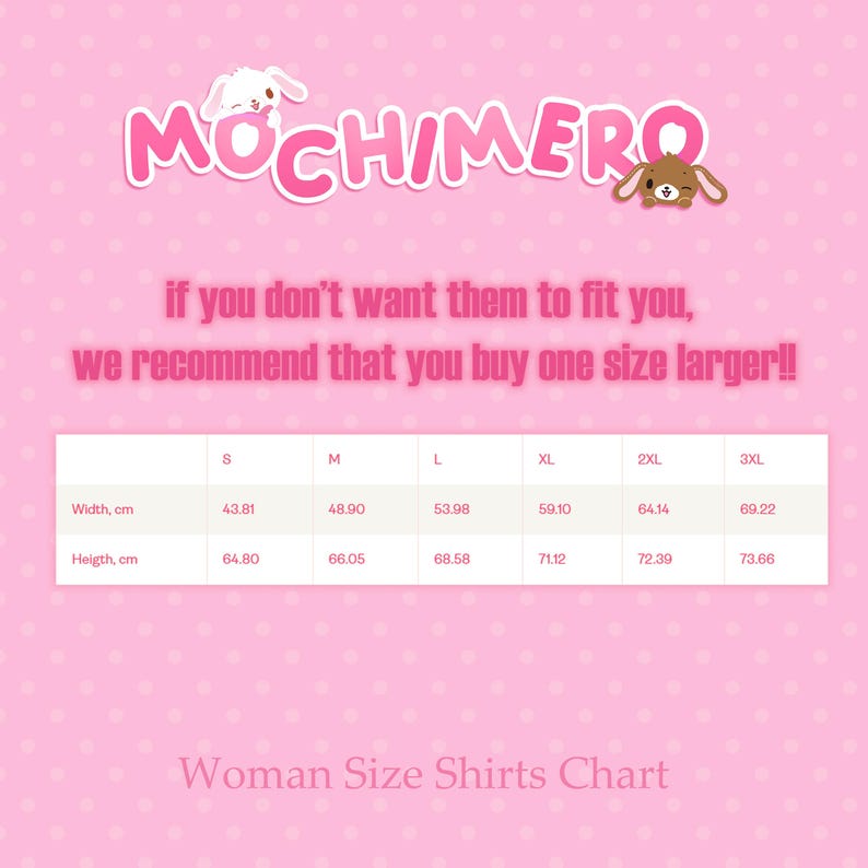 SugarBunnies Kurousa Tee - Slim Fit Size Cutecore Jojifuku Shirt - Pinkcore Kawaii Sanrio T-shirt - Anime Hello Kitty Tshirt image 5
