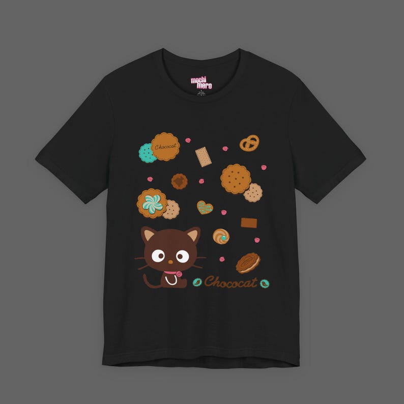 Maglietta Chococat - Maglietta Sanrio Cutecore - Maglietta Jojifuku Chocogirl Style - Maglietta Kawaii Hello Kitty immagine 4