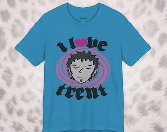 Trent Lane Tee - I love Trent Graphic Tshirt - Daria Shirts Cartoon Shirt -Y2K Scene Emo T-shirt