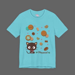 Maglietta Chococat - Maglietta Sanrio Cutecore - Maglietta Jojifuku Chocogirl Style - Maglietta Kawaii Hello Kitty immagine 7