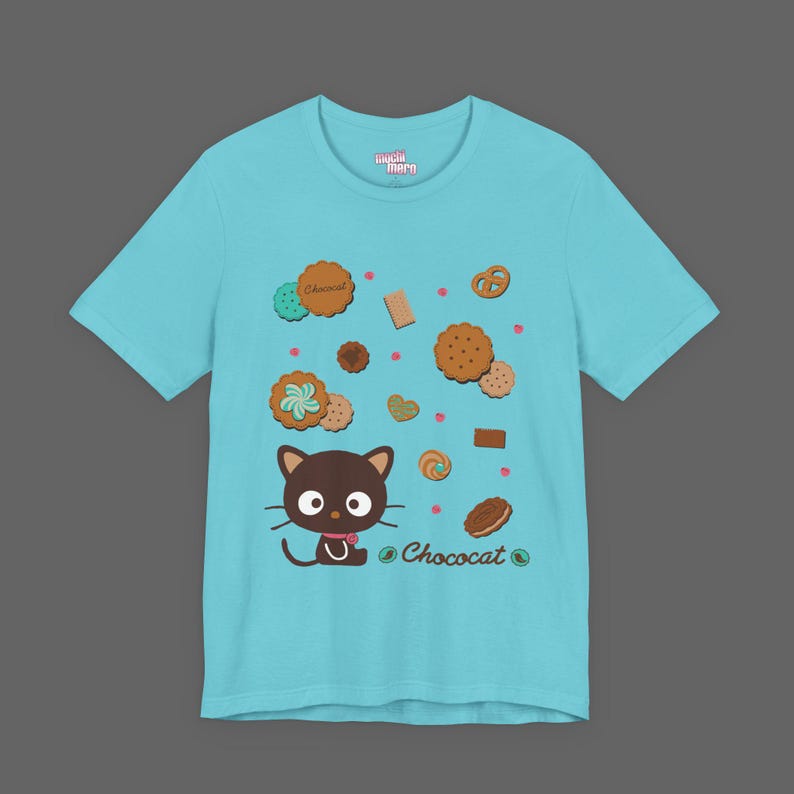 Maglietta Chococat - Maglietta Sanrio Cutecore - Maglietta Jojifuku Chocogirl Style - Maglietta Kawaii Hello Kitty immagine 7