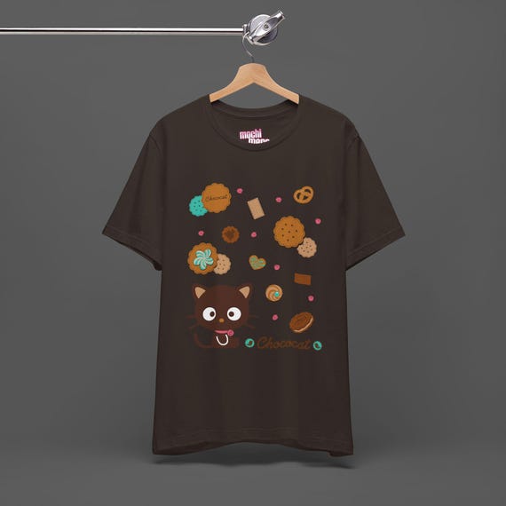 Chococat Tee - Sanrio Cutecore Shirt - Jojifuku Chocogirl Style T-shirt - Kawaii Hello Kitty Shirt