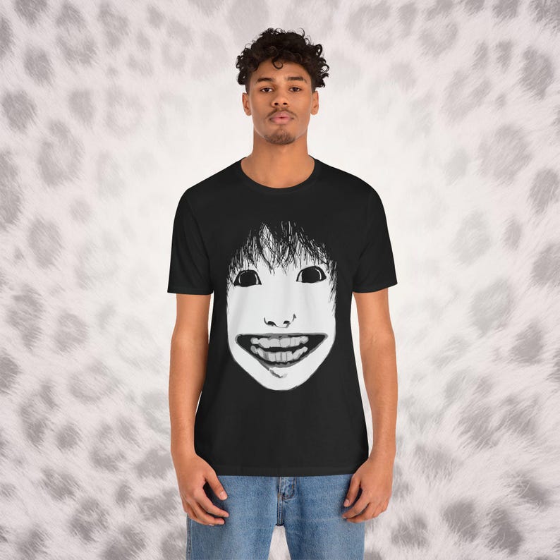 Nicos Nextbots Tee - Yoshie Creepy Cute Shirt - Horror Game Thriller Tshirt - Cutegore Jumpstyle T-shirt image 3