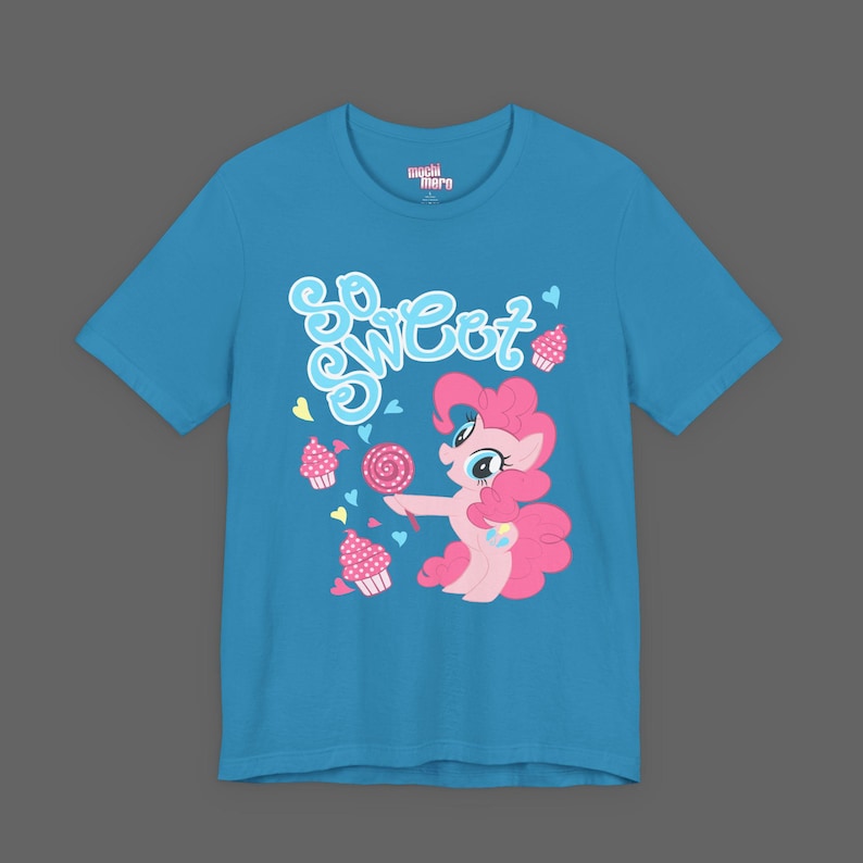 MLP Tee - Pinkie Pie So Sweet Cutecore Shirt - Kawaii Pinkcore Japanese Fashion T-shirts - My Little Pony 2000's Merch image 2