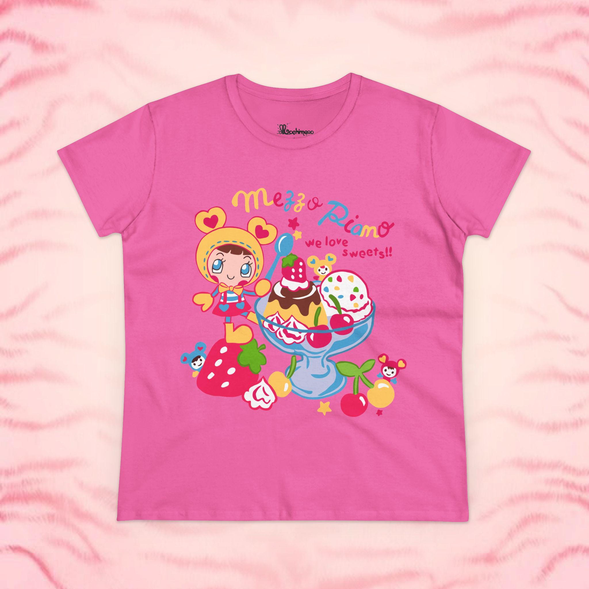 Slim Fit Size Mezzo Piano Tee - Sanrio Jojifuku Kawaicore Tshirt