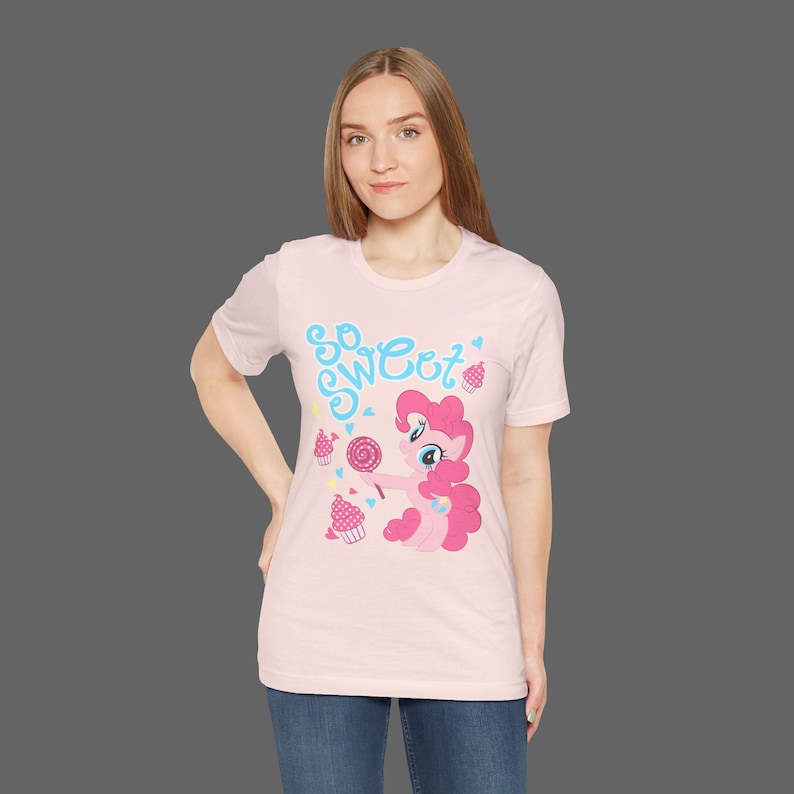 MLP Tee - Pinkie Pie So Sweet Cutecore Shirt - Kawaii Pinkcore Japanese Fashion T-shirts - My Little Pony 2000's Merch image 4