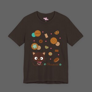 Maglietta Chococat - Maglietta Sanrio Cutecore - Maglietta Jojifuku Chocogirl Style - Maglietta Kawaii Hello Kitty immagine 2