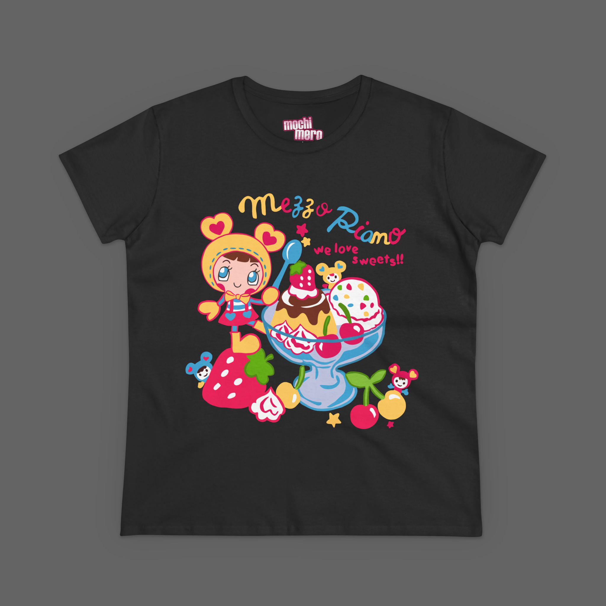 Woman Size Mezzo Piano Tee - Sanrio Jojifuku Kawaicore Tshirt