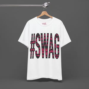 SWAG Tee - Hiphop y2k Scene Shirt - Emo Fashioned t-shirt - 2000&#39;s Mcbling Shirt