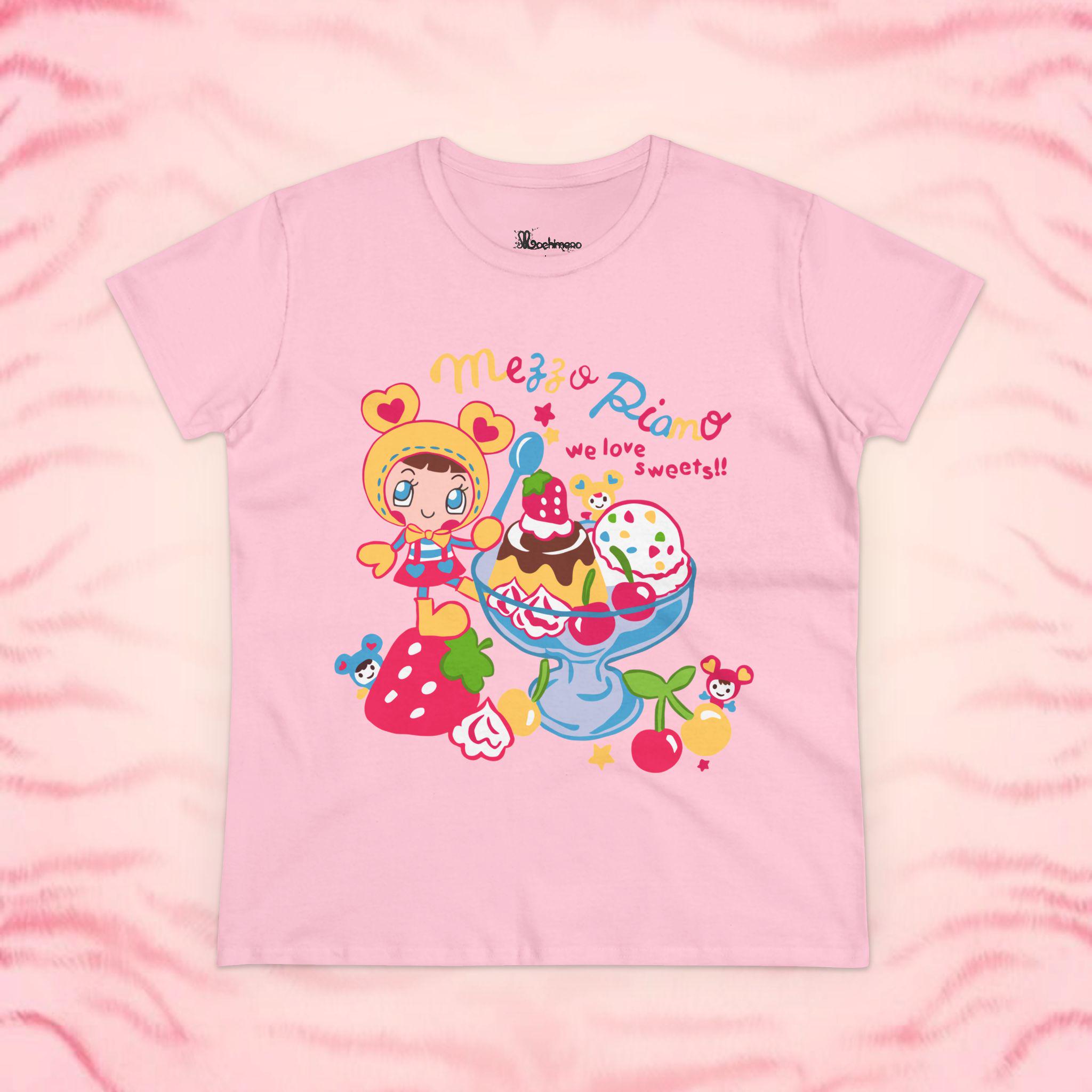 Slim Fit Size Mezzo Piano Tee - Sanrio Jojifuku Kawaicore Tshirt