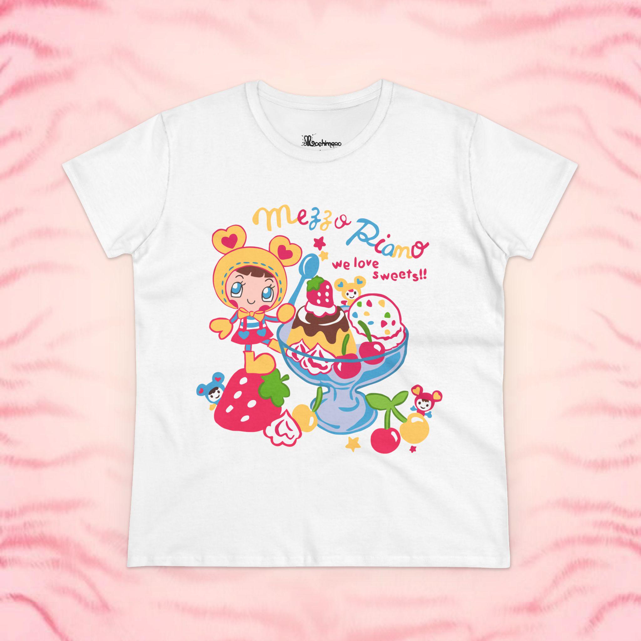 MEZZO PIANO Tシャツ 150cm Slim Fit Size Mezzo Piano Tee - Sanrio Jojifuku Kawaicore Tshirt