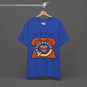 Radiohead Tee - Alternative Rock Grunge Genre Band T-shirt - Thom Yorke Retro Phone Shirt