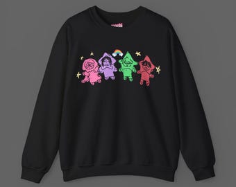 Alien Stage Sweatshirt - Sua Mizi Ivan Till Long Sleeved shirt - ALNST ivantill mizisua Shirt - Idol Anime T-shirt