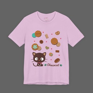 Maglietta Chococat - Maglietta Sanrio Cutecore - Maglietta Jojifuku Chocogirl Style - Maglietta Kawaii Hello Kitty immagine 5