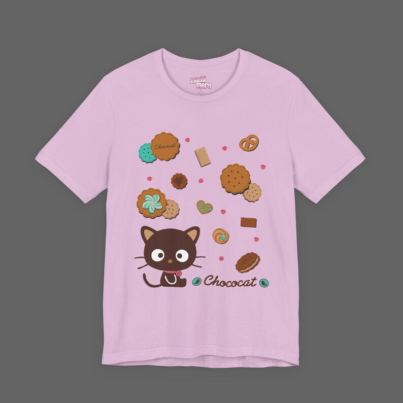 Maglietta Chococat - Maglietta Sanrio Cutecore - Maglietta Jojifuku Chocogirl Style - Maglietta Kawaii Hello Kitty immagine 5