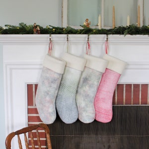 Wool Christmas Stockings, Thick & Cozy