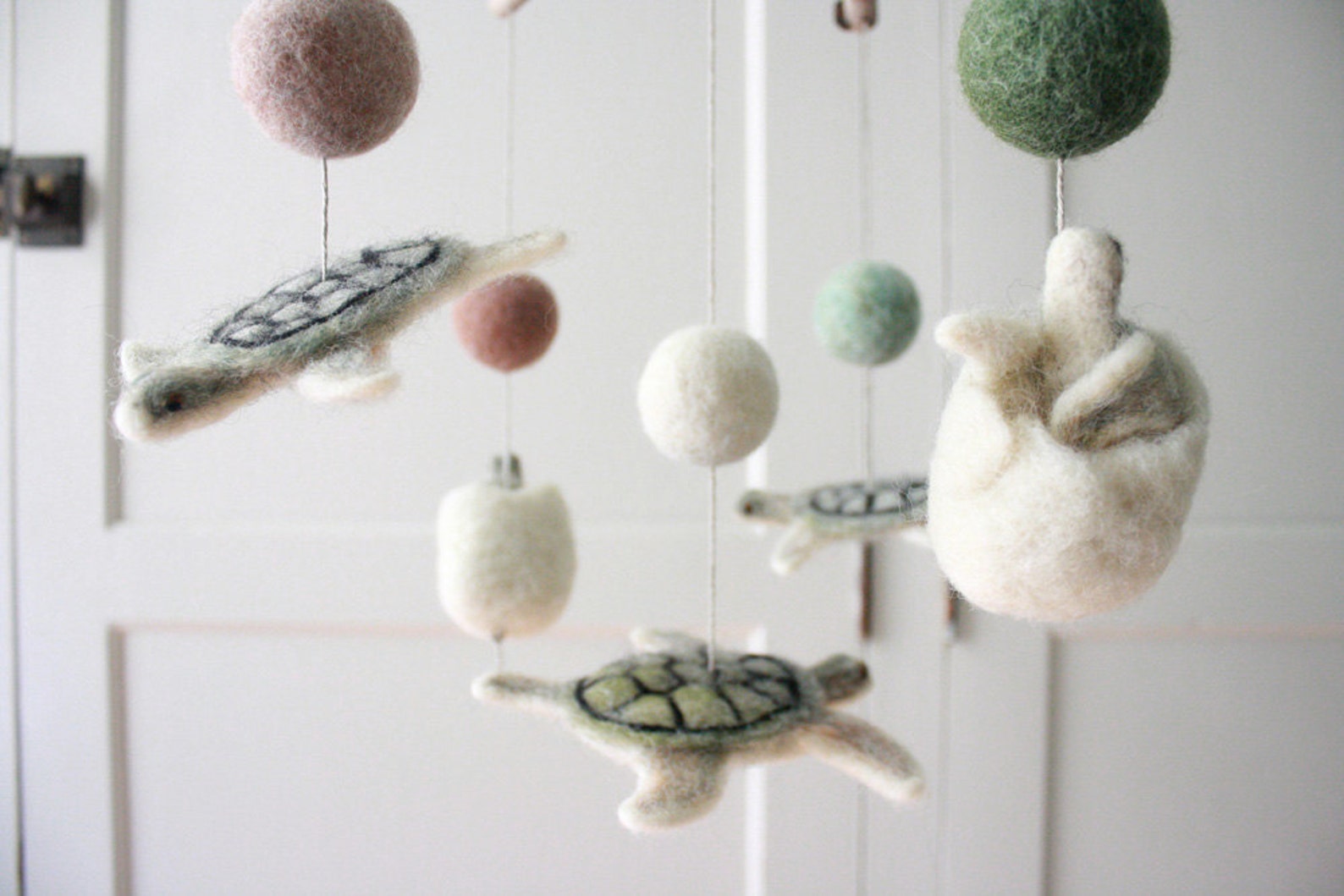 Baby Mobile Sea Turtle Mobile 5Sea Turtles Custom mobile Etsy