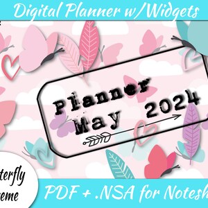 May 2024 Digital Planner Printable Planner