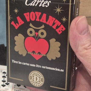 Carte La Voyante, carte di divinazione, vedi il tuo futuro, chiaroveggenza, cartomanzia