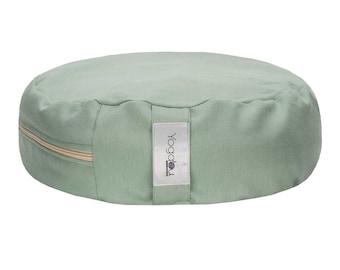 Zafu, Meditation Cushion Buckwheat, Zafu Buckwheat, Yoga Meditation Pillow, Zafu Meditation Cushion: Buckwheat Husk Filling, Gift Ideas