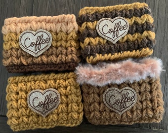Holiday Sale for the coffee lover cup cozy