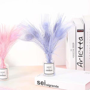 24pcs  Peacock Feathers 10-12Inch Feather for Crafts Hat Costume Christmas Tree Decor Wedding Holiday Decoration Floral Arrangements