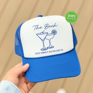 Custom Bachelorette Trucker Hats Bach Club Trucker Hats Custom Hat Personalized Bachelorette Hat Personalized Hat Gift Bride Custom Hats