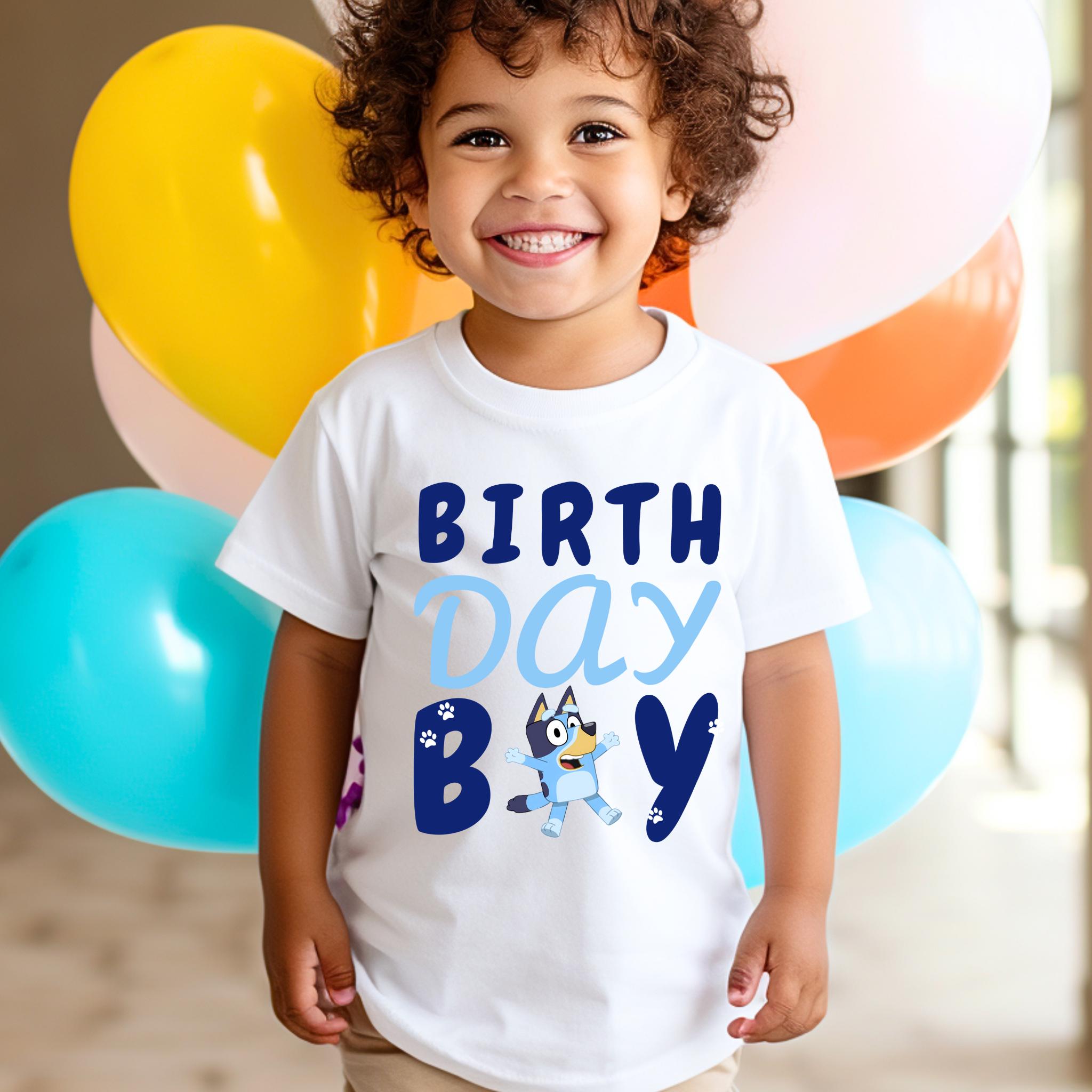Birthday Shirt with DTF Print