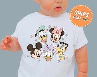 Kids Disney Shirt Mickey And Friends Shirt Matching Disney Mickey Mouse Shirt First Disney Trip Magic Kingdom Shirt For Kids