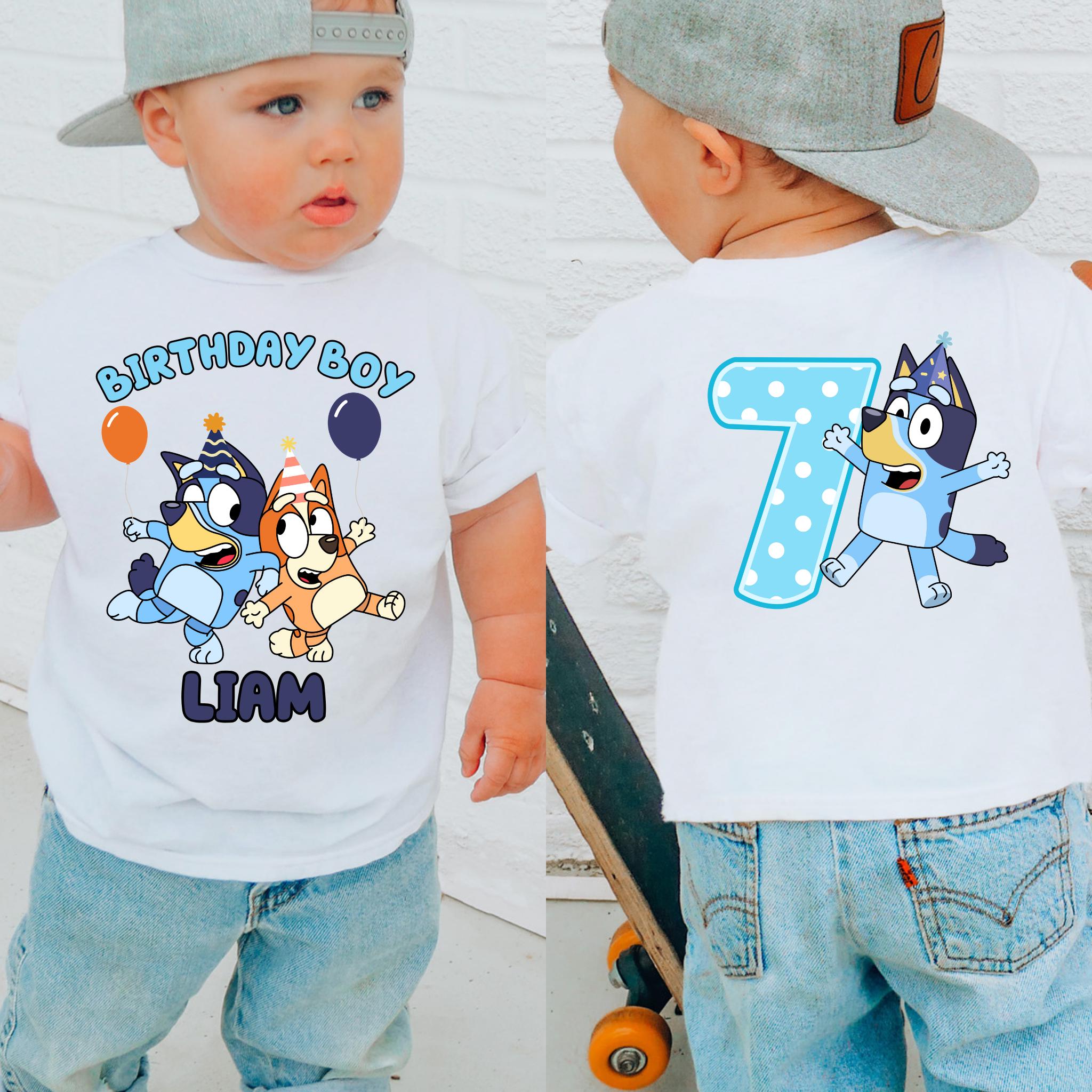 Personalized Birthday Shirt 1-9 Year T-Shirt Wild Tee Boys