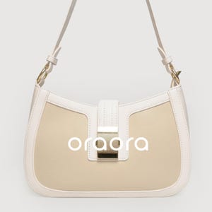Moon Faux Leather Hobo Bag: Trendy Underarm Shoulder Bag