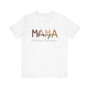Boy Mama All Day Everyday T-shirt | Mom Life Tees| Proud Mom Tees| Motherhood Tees| Reality Check Boutique