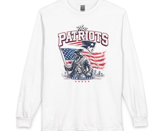 Patriots Soldier Flag Long Sleeve Tee | American Flag, Patriot Graphic
