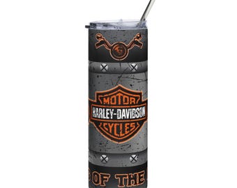 Harley-  Wings stainless steel tumbler | 20oz motorcycle travel cup