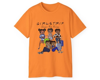 Hawaii 2026 Vacation Graphic Tee | Girlstrip Cartoon Travelers