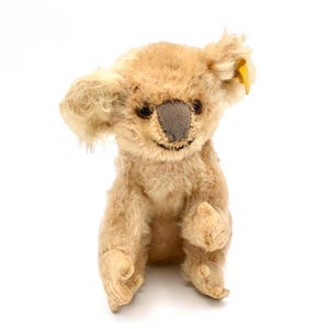 Vintage Steiff Koala Bear with Swivel Neck and Ear Tag