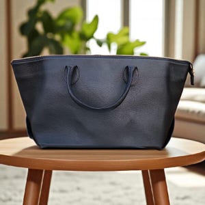 Genuine Leather Envelope Clutch: Handmade Elegant Evening Bag