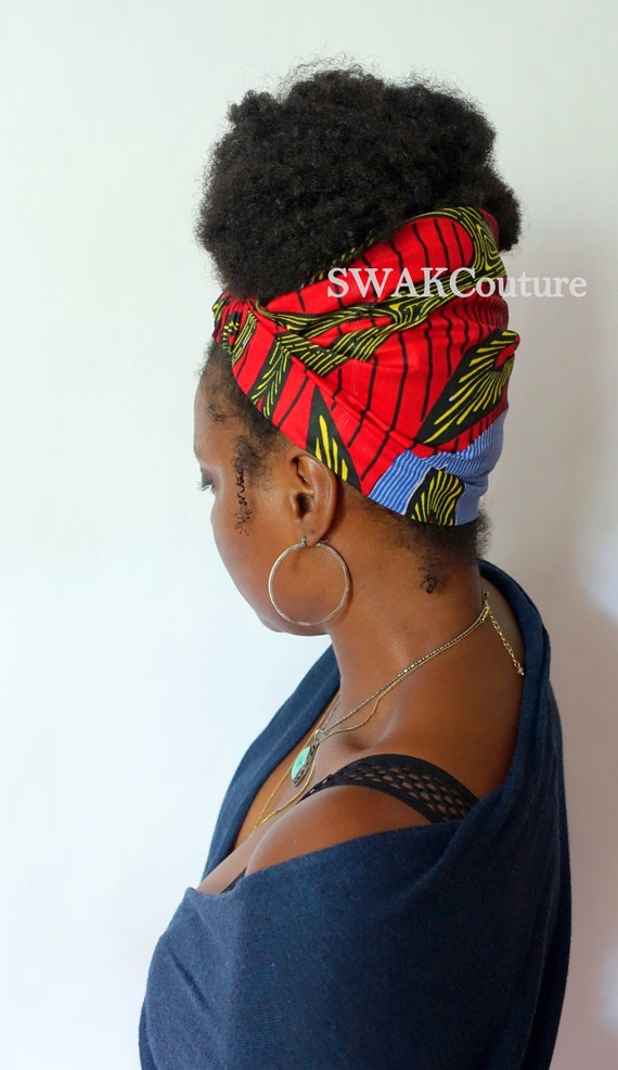 Satin Lined Headband For Natural Curly Hair Wide Headband Etsy