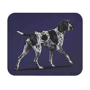 German Shorthaired Pointer Mousepad | Athletic Sporting Dog Breed Desk Mat