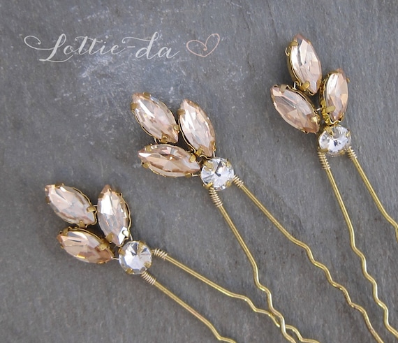 Vintage Boho Crystal Hair Accessory Set Ethereal Moss Agate Crystal Hair Comb, Bridesmaid Gift, Boho  main image 3