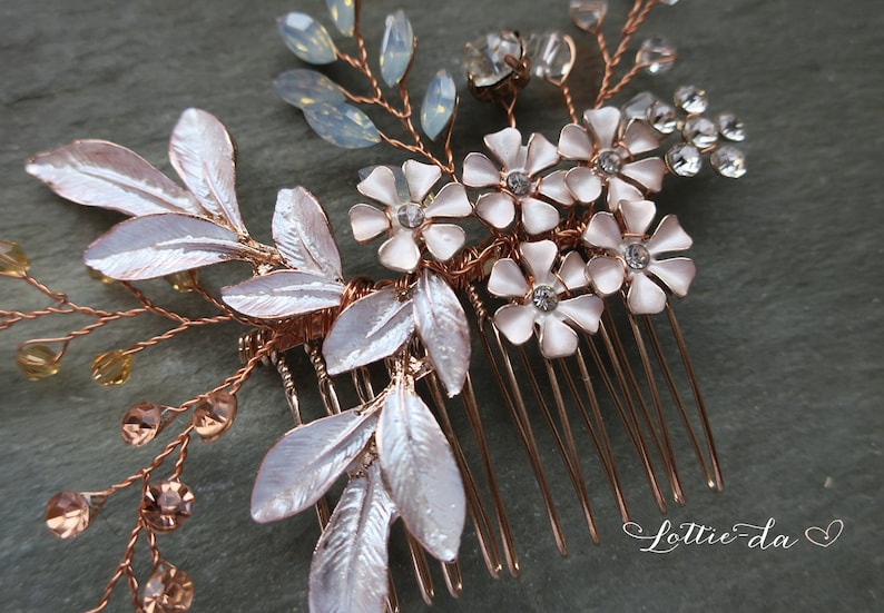 Bridesmaids Hair Accessory Boho Bridesmaid Gift Hair Cob Etsy