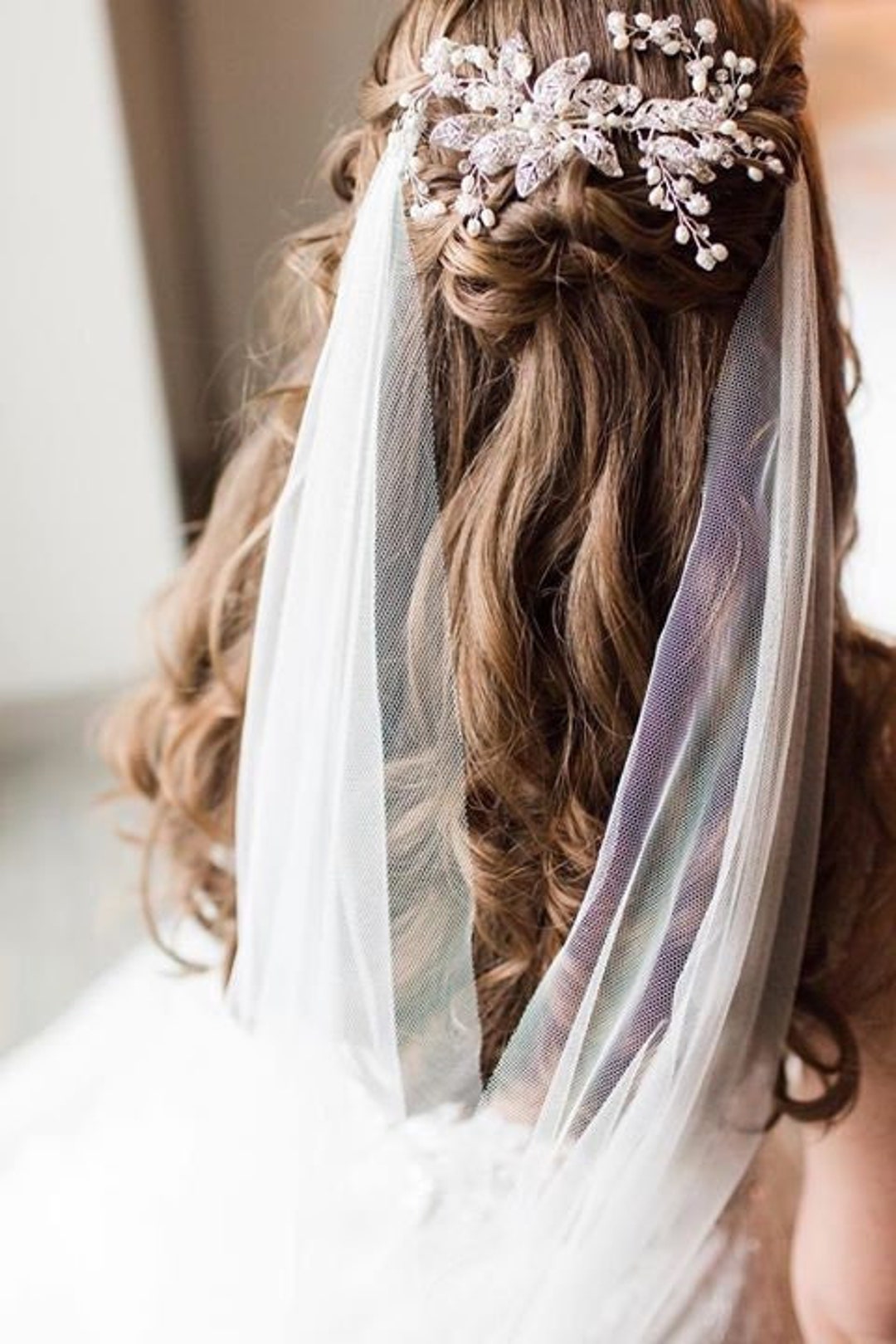 Wedding Hair Accessory Boho Bridal Pearl Crystal Hair Vine - Etsy Wedding Hair Accessory Boho Bridal Pearl Crystal Hair Vine - Etsy