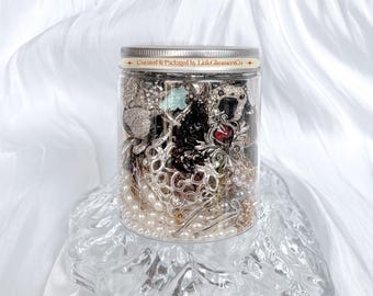 Custom Jewelry Jar, Curated Jewelry Jars of Necklaces, Bracelets, Rings & Earrings, Gift for Her