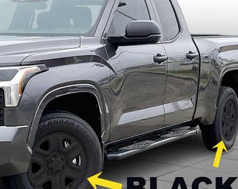 Black Wheel Accents Compatible with the 2022-2025 Toyota Tundra SR. Installation Video Included!