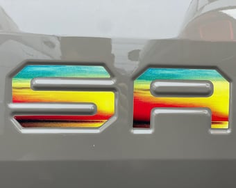 Tailgate Decals Letters for Various Makes and Models. Preassembled Graphics for the Indented Area. Select Your Model!