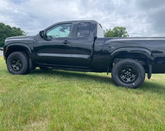 Gloss Black Wheel Accents Compatible with the 2005-2025 Nissan Frontier S & 2005-2015 Nissan Xterra Installation Video Included! (Set of 4)