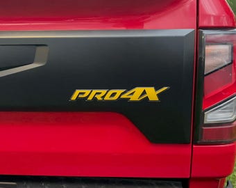 Premium Decal for 2021-2025 Nissan Titan Pro-4X Tailgate and Grille. Transfer Material, Extra Decal and Installation Video Included!