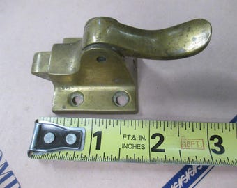Vintage BRASS LATCH Ice Box Hardware or other Heavy Duty cabinet parts quality